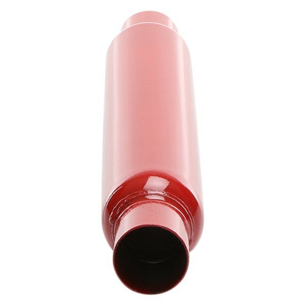 AP Exhaust 87510CB Cherry Bomb Glass Pack Series Steel Round Red Exhaust Muffler