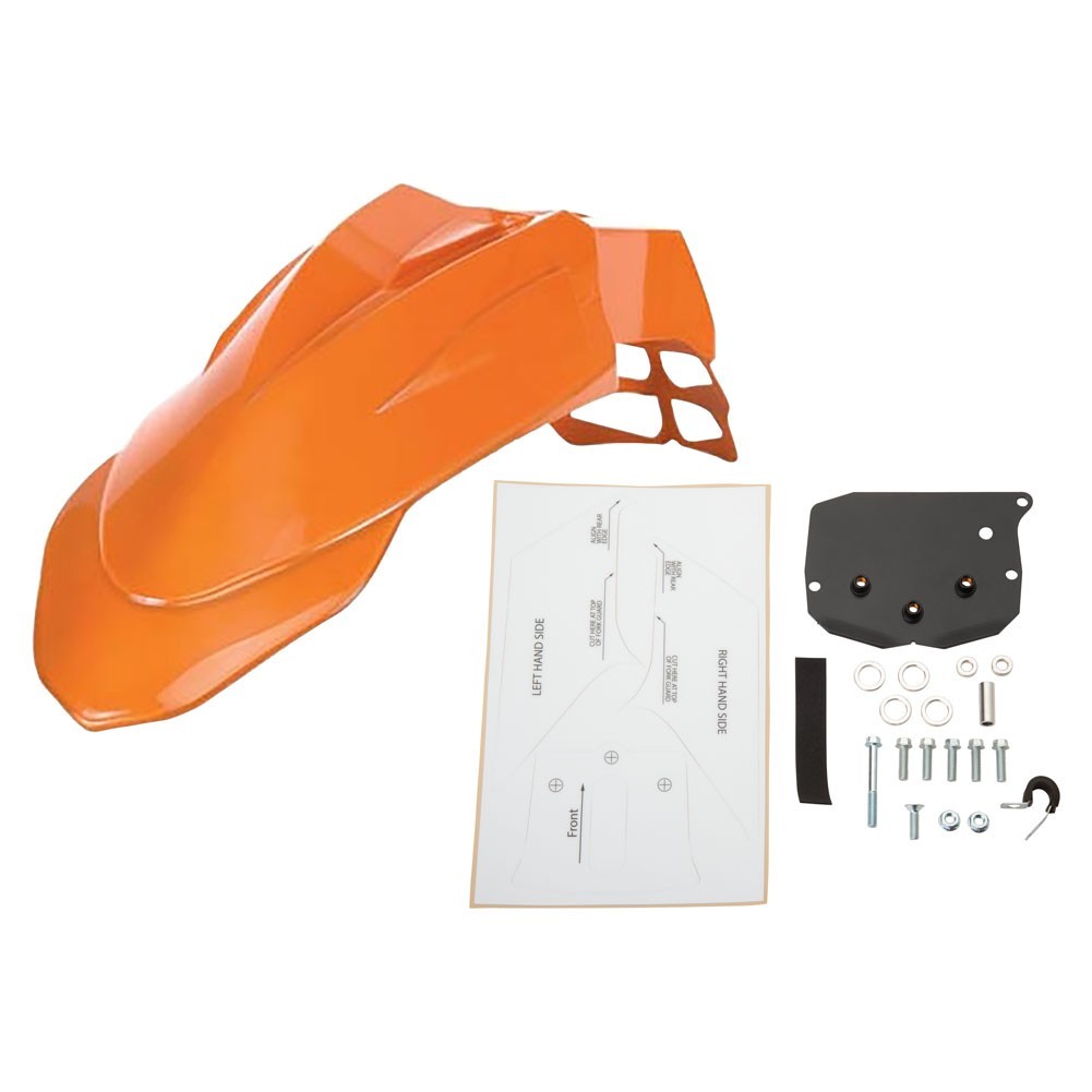 Tusk High Fender Kit Orange for KTM 390 Adventure 2020-2024