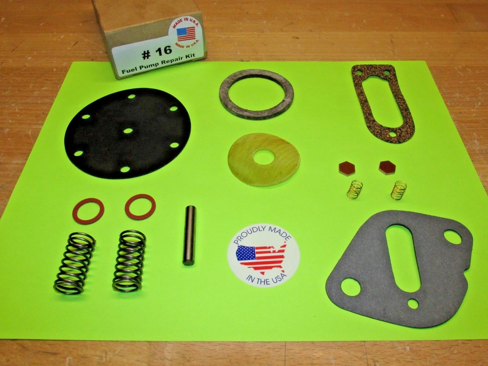 1929 1930 1931 1932 1933 CHEVY AC 405 FUEL PUMP REBUILD KIT MODERN NITRILE USA