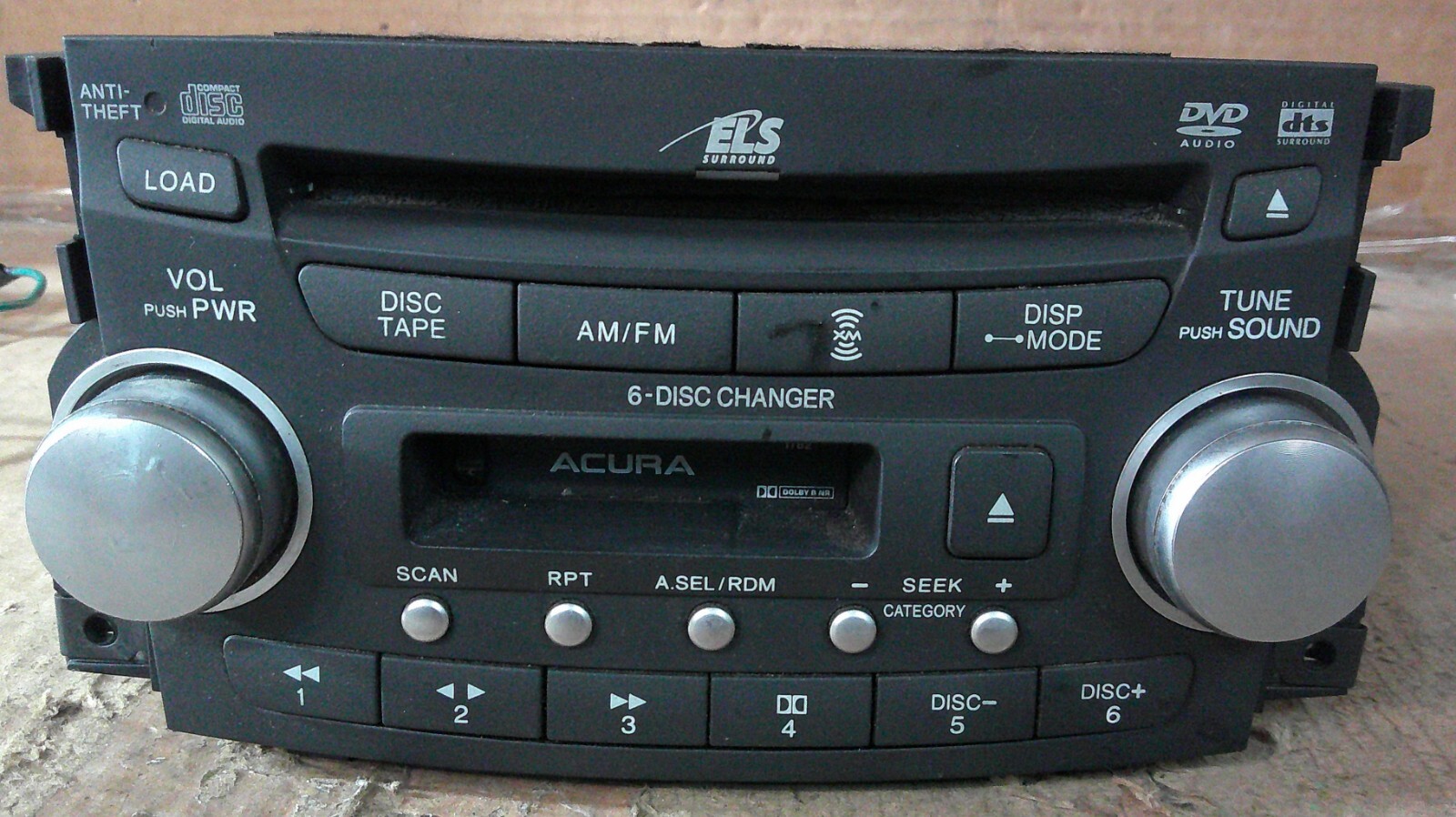 04-06 Acura TL Radio Stereo Audio CD Player AMFM Receiver 39100sepa410 W/CODE
