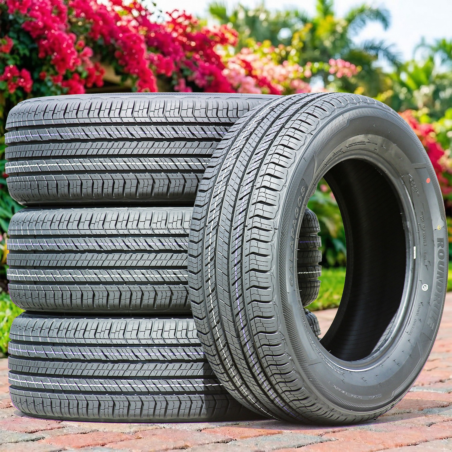 4 Roundrule Galapagos 245/70R16 107T All Weather Tires