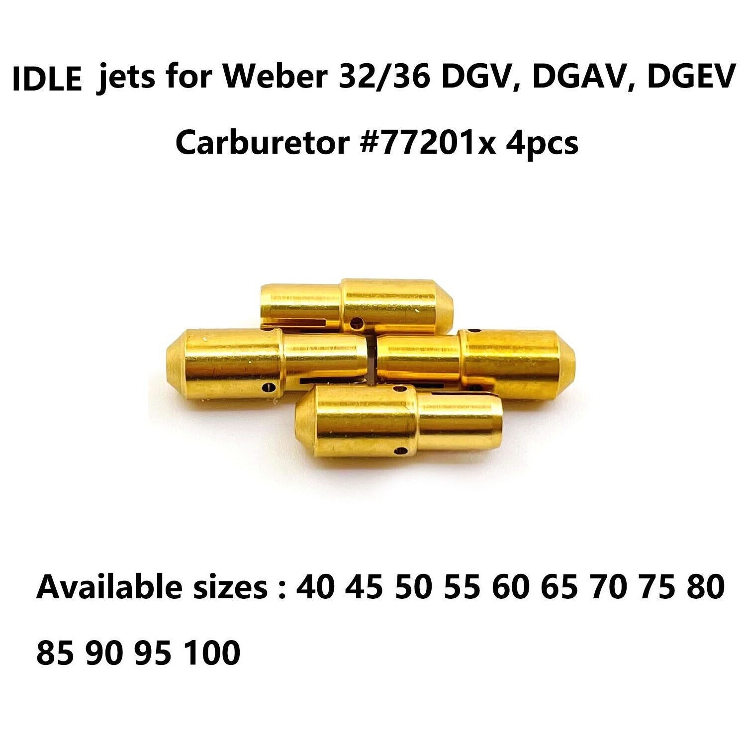 Jetting Kit FOR Weber 32 / 36 DGV DGEV DGAV DGES DGAS DGMS Carburetor 20 pcs