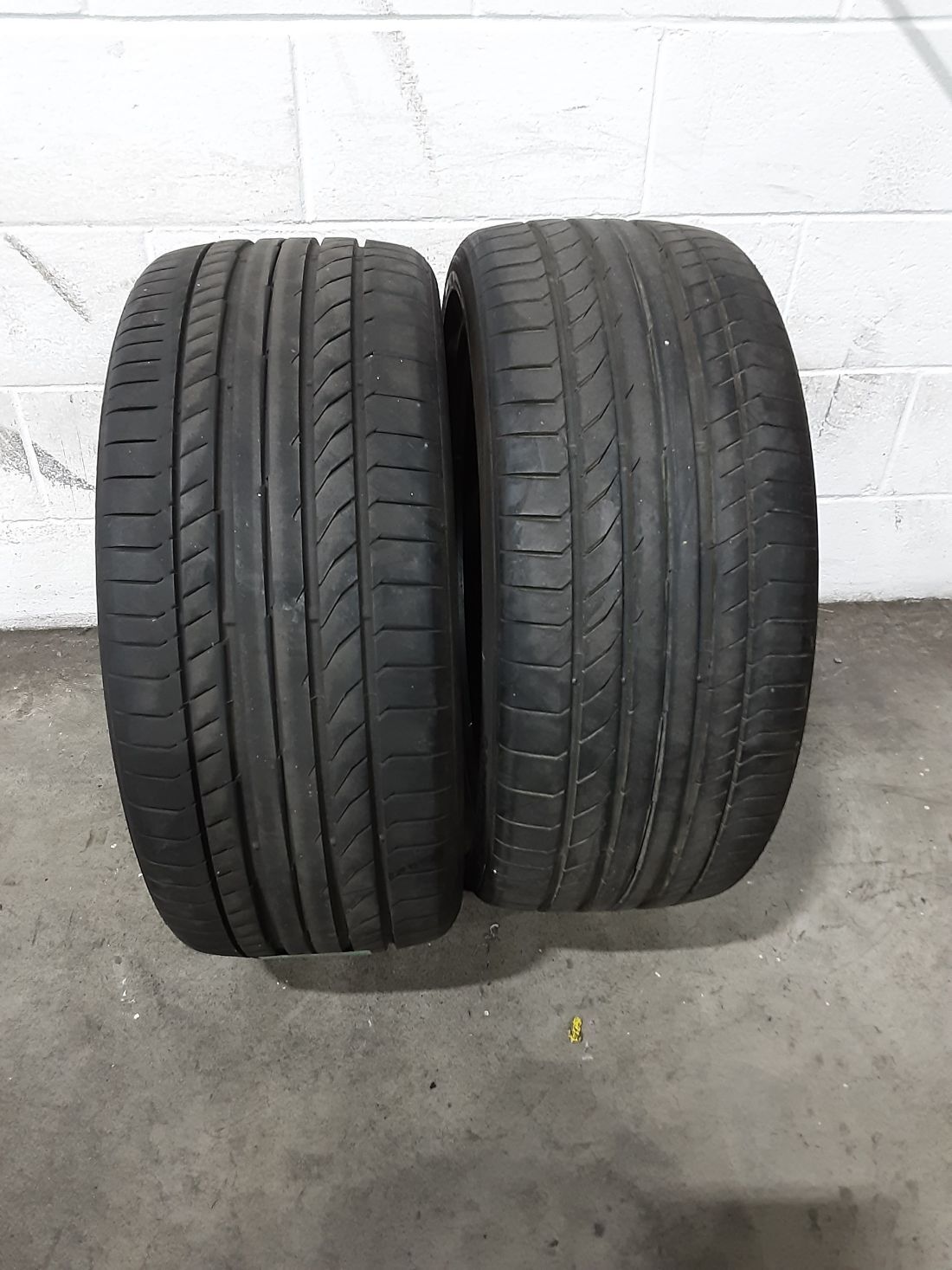 2x P265/35R21 Continental ContiSportContact 5P TO 9/32 101 Y Used Tires 2653521