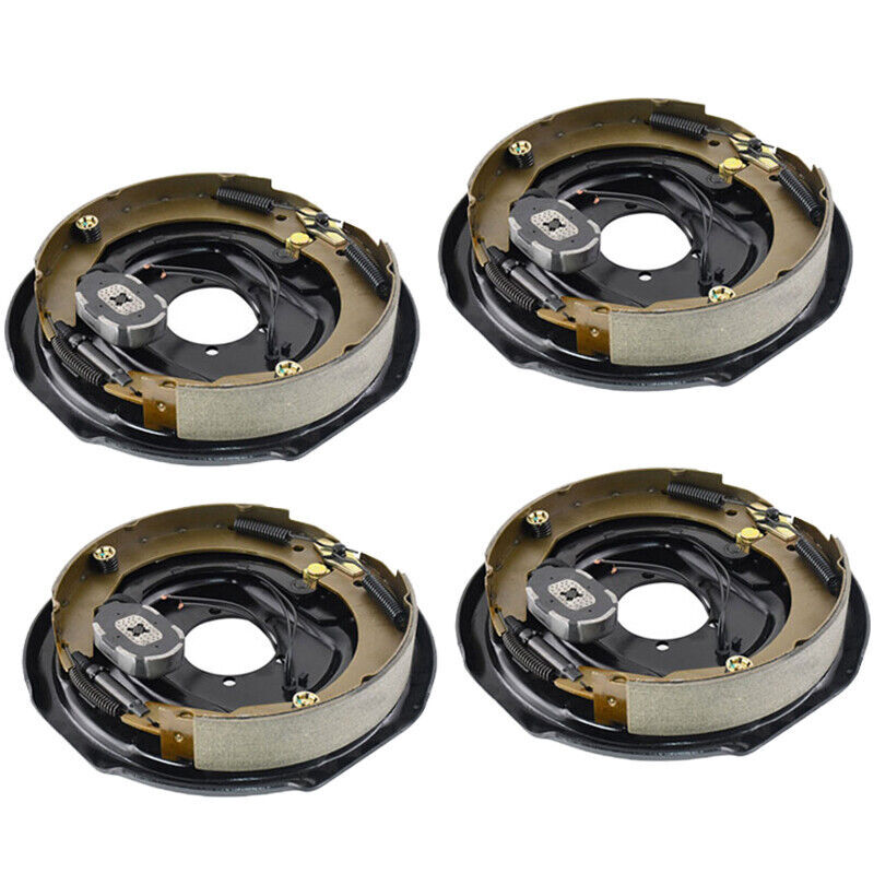 Electric Trailer Brake 12″ x 2″ Assembly 7000 lbs Axle Pair-21005 D20 NJ