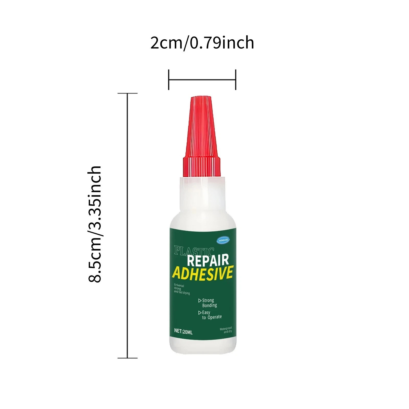Car Bumper Repair Glue Plastic Adhesive Strong Auto Crack Fix Universal New USA