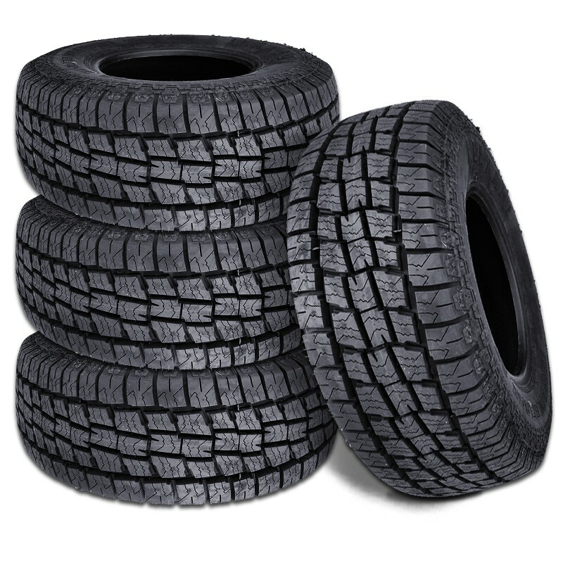 4 Lexani Terrain Beast AT LT 245/75R16 116S 10-PLY All Terrain Truck Tires
