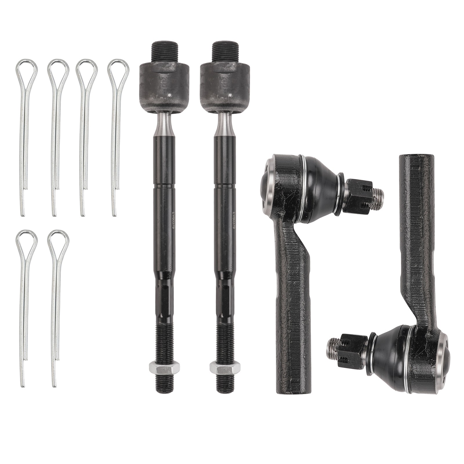 Front Control Arms and Tie Rods Kit for 2007-2009 Toyota FJ Cruiser EV80379 8pc