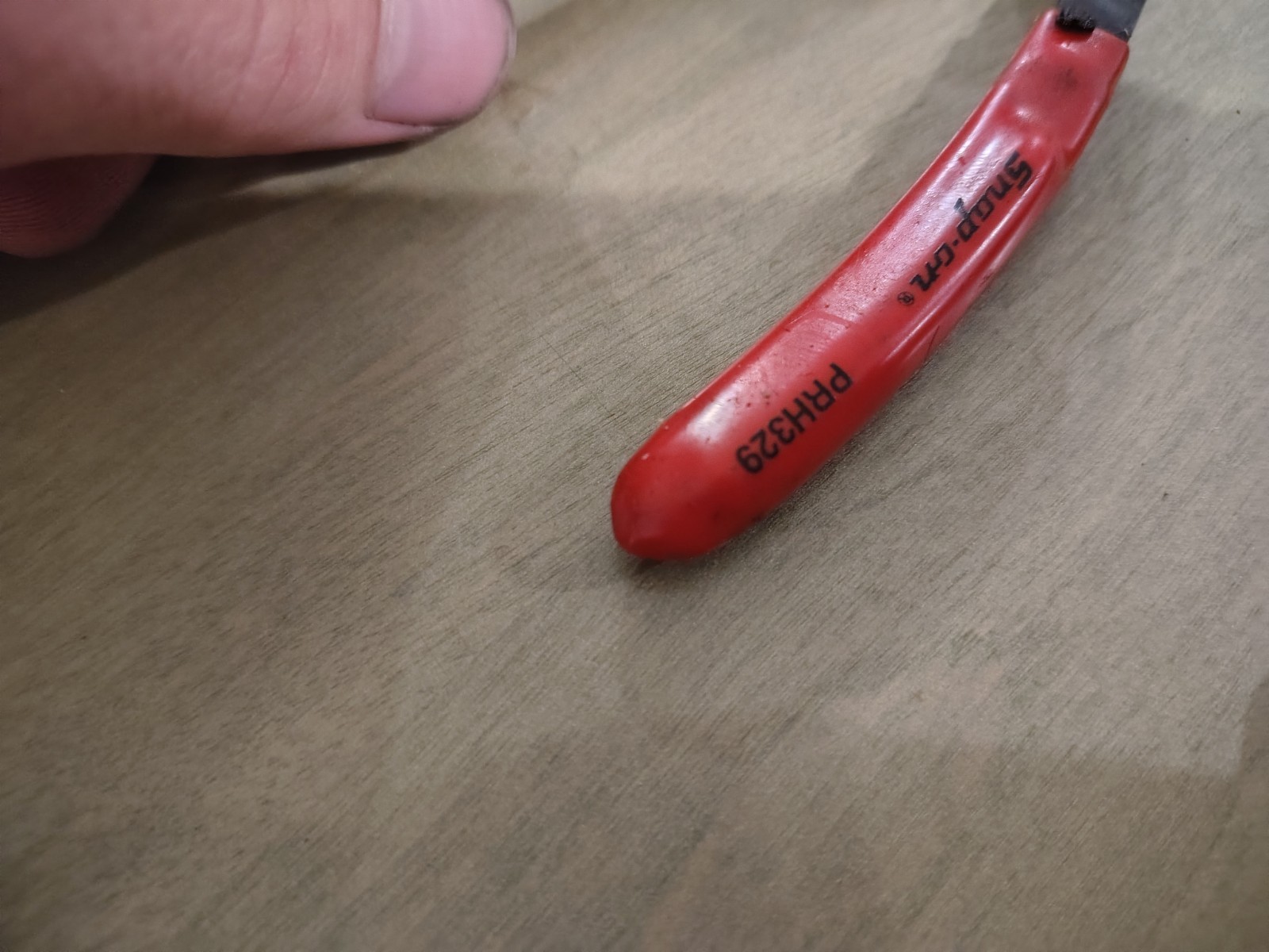 Snap-on PRH406 6pc Convertible Snap Ring Pliers Set Red Cushion Grip With Case