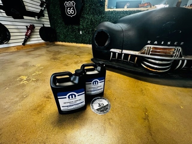 (2) 2011-2021 JEEP DODGE CHRYSLER RAM ANTIFREEZE COOLANT OEM MOPAR 68163848AB
