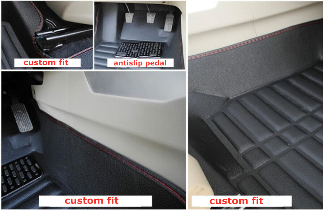 Floor Mats for Honda Accord 2008-2012 All Weather Floor Mats Liner Waterproof