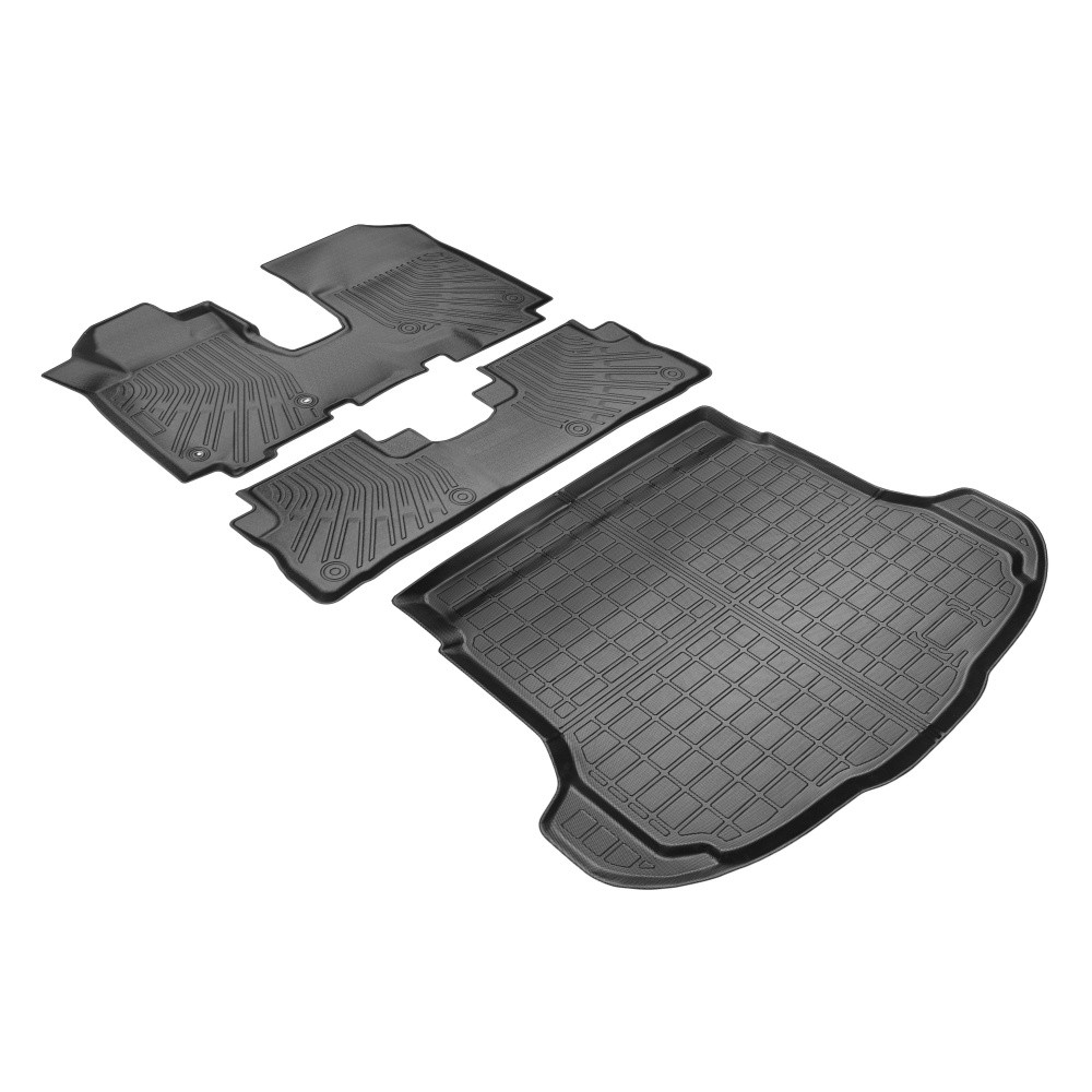 Floor Mats Trunk & Cargo Liners All Weather 3D For Honda CR-V 2007 2008 09-2011