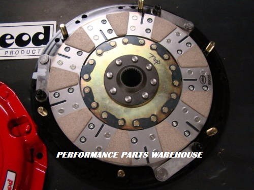 McLEOD RXT TWIN DISC CLUTCH 1000-HP; 79-95 MUSTANG 5.0 & 96-00 4.6, 26-SPLINE