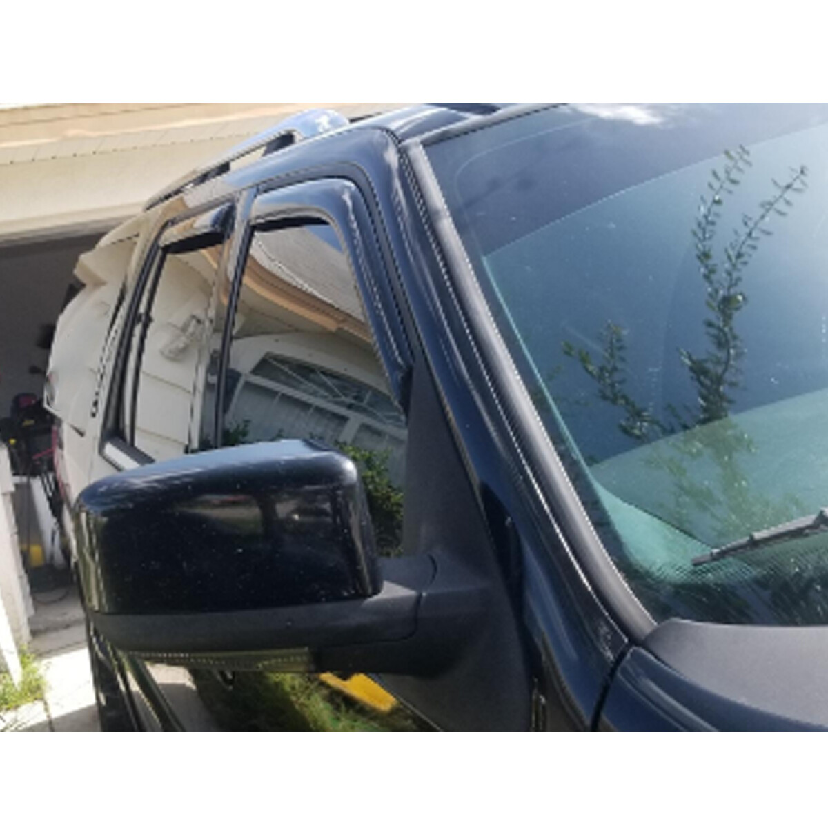 In Channel Smoke Window Visor Rain Guard for Lincoln Navigator Ford Expedition