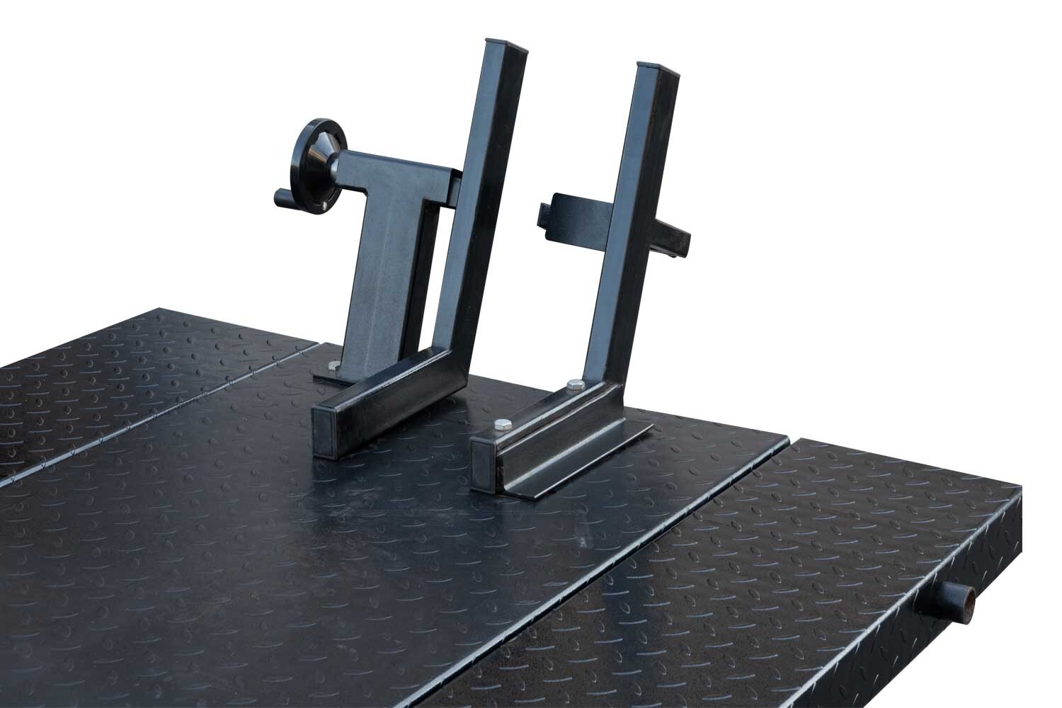 XK MJ200 1100LB Air Motorcycle ATV Lift Table Side Extensions Wheel Lift Stand
