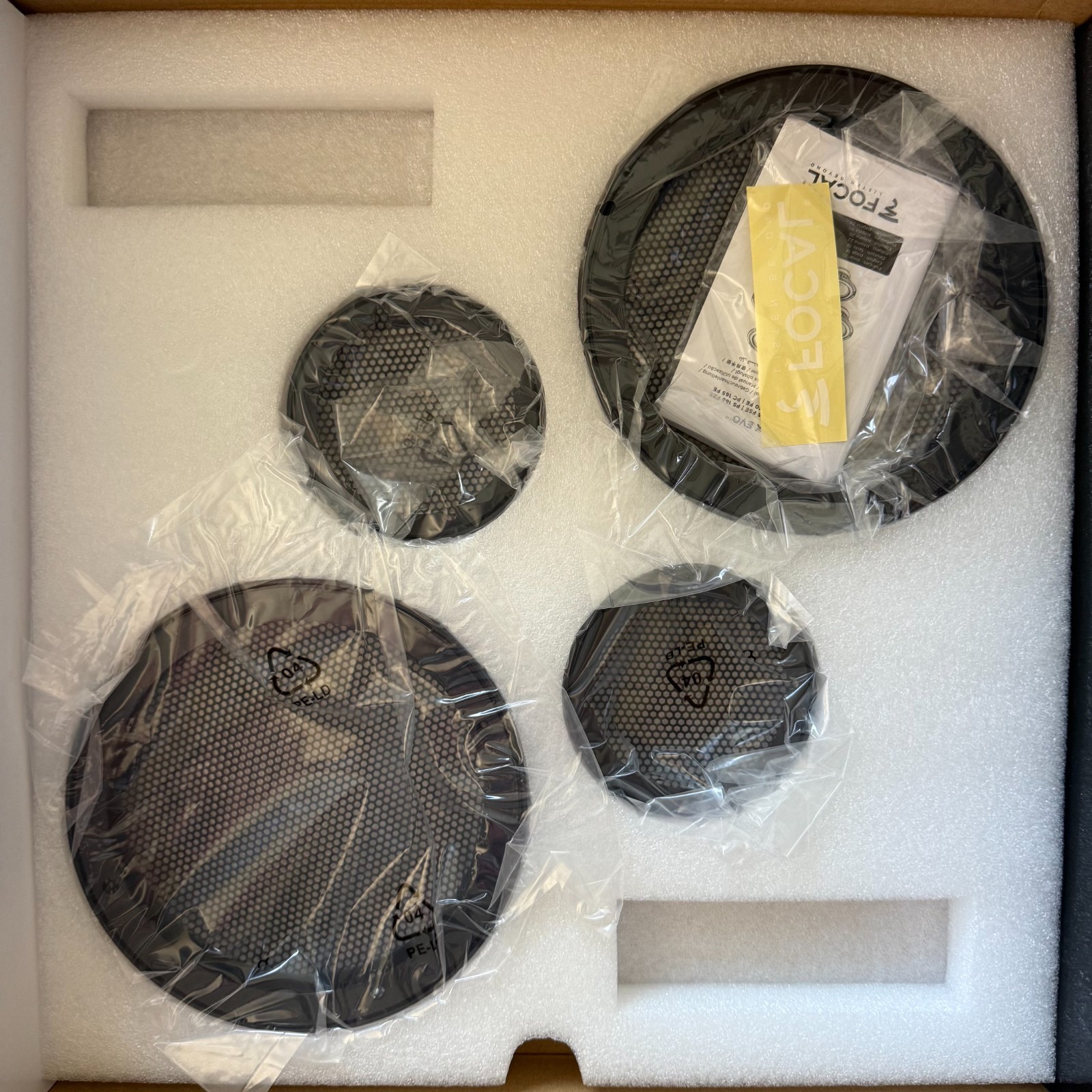 Focal PS165F3E – 6.5″ (16,5 CM) 3-Way Component Speaker Set FLAX EVO Series