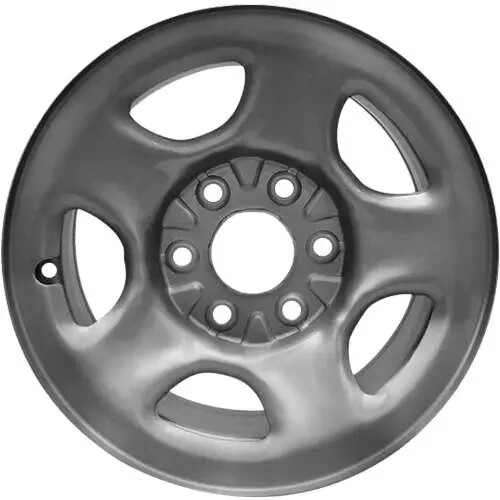 16×6.5″ Factory OEM Silver Steel Wheel Rim for 1999-2006 Silverado Sierra 1500