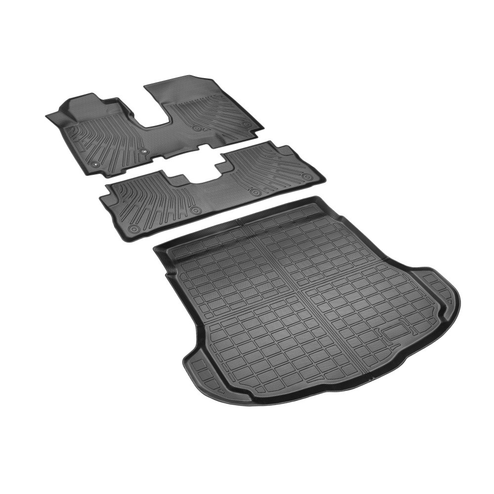 Floor Mats Trunk & Cargo Liners All Weather 3D For Honda CR-V 2007 2008 09-2011