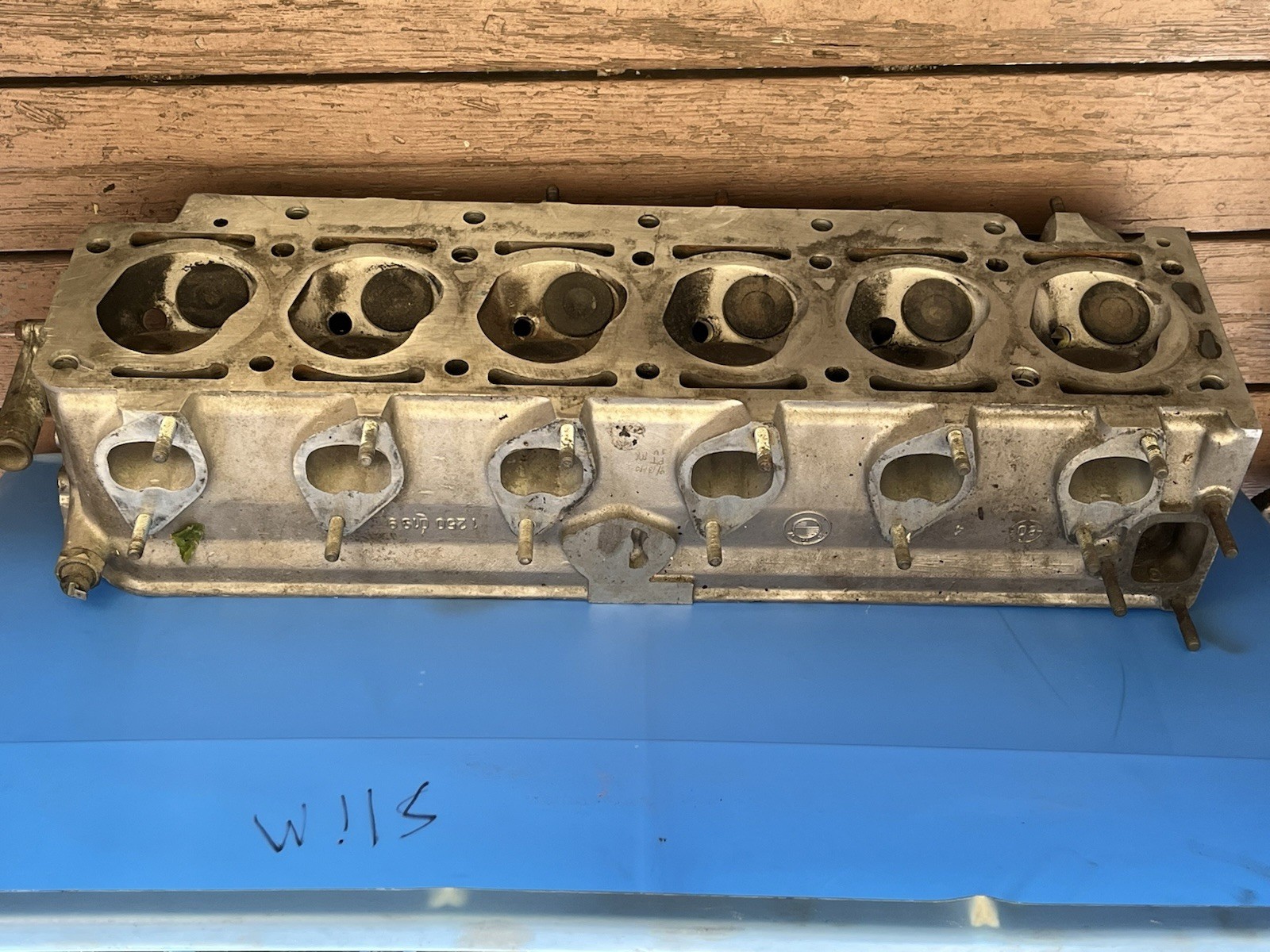 1973 – 1990 BMW Engine CYLINDER HEAD 525i 530i 630CSi 2.8L 3.0L L6 # 1 250 019 9