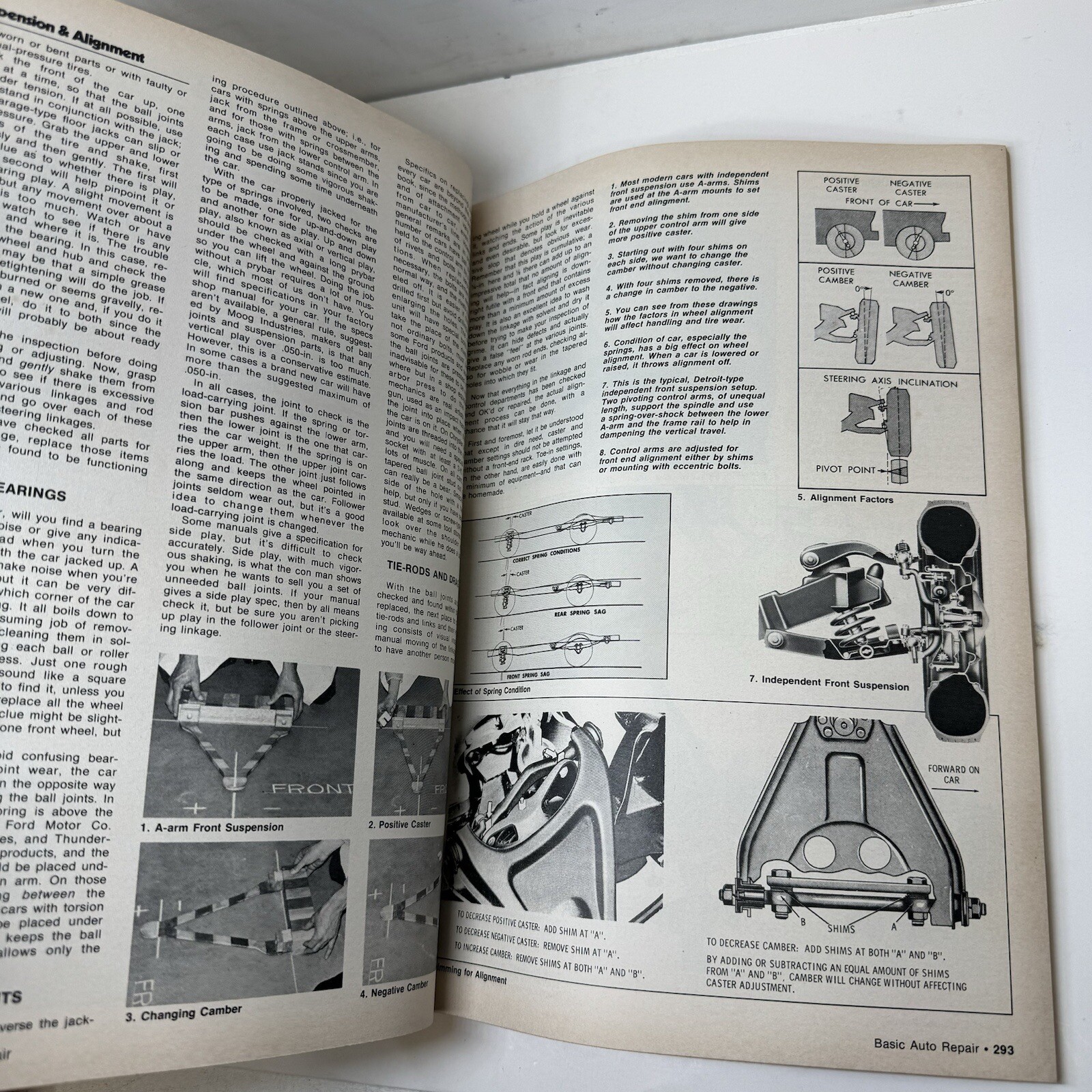 Motor Trend Basic Auto Repair Manual Petersen #02398 1972 Vintage