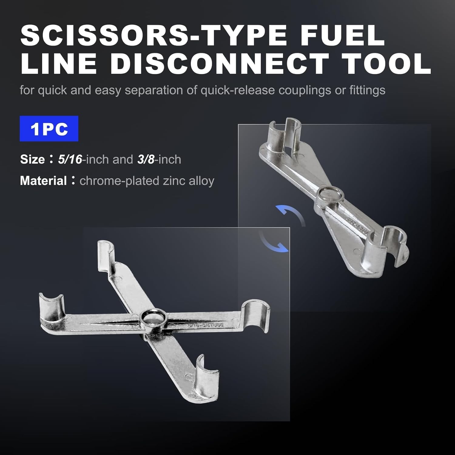 Master Quick Disconnect Tool Set 22pcs Premium Fuel Line Disconnect Tool Set