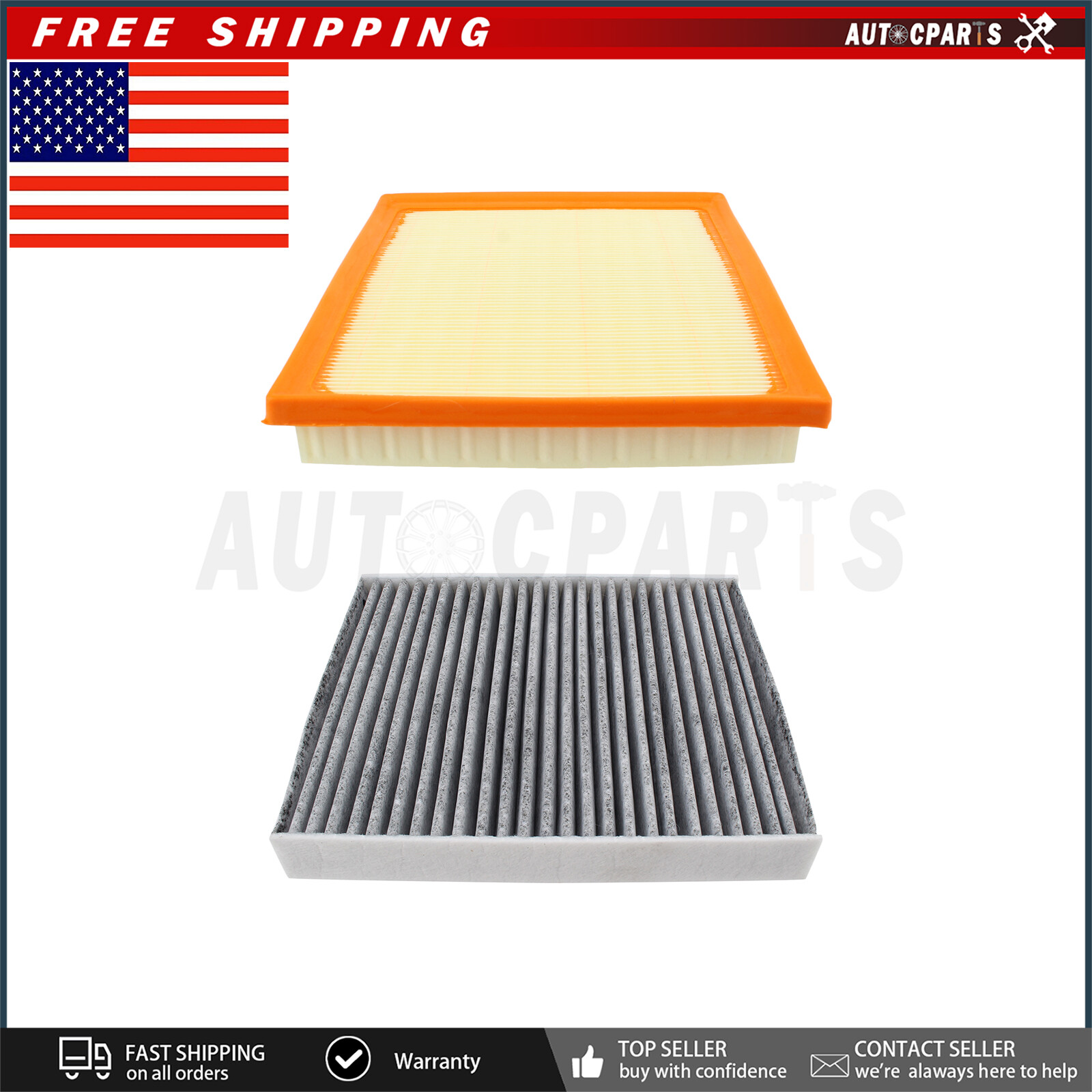 COMBO Air Filter+ CHARCOAL Cabin Filter for NEW IMPREZA ASCENT CROSSTREK OUTBACK