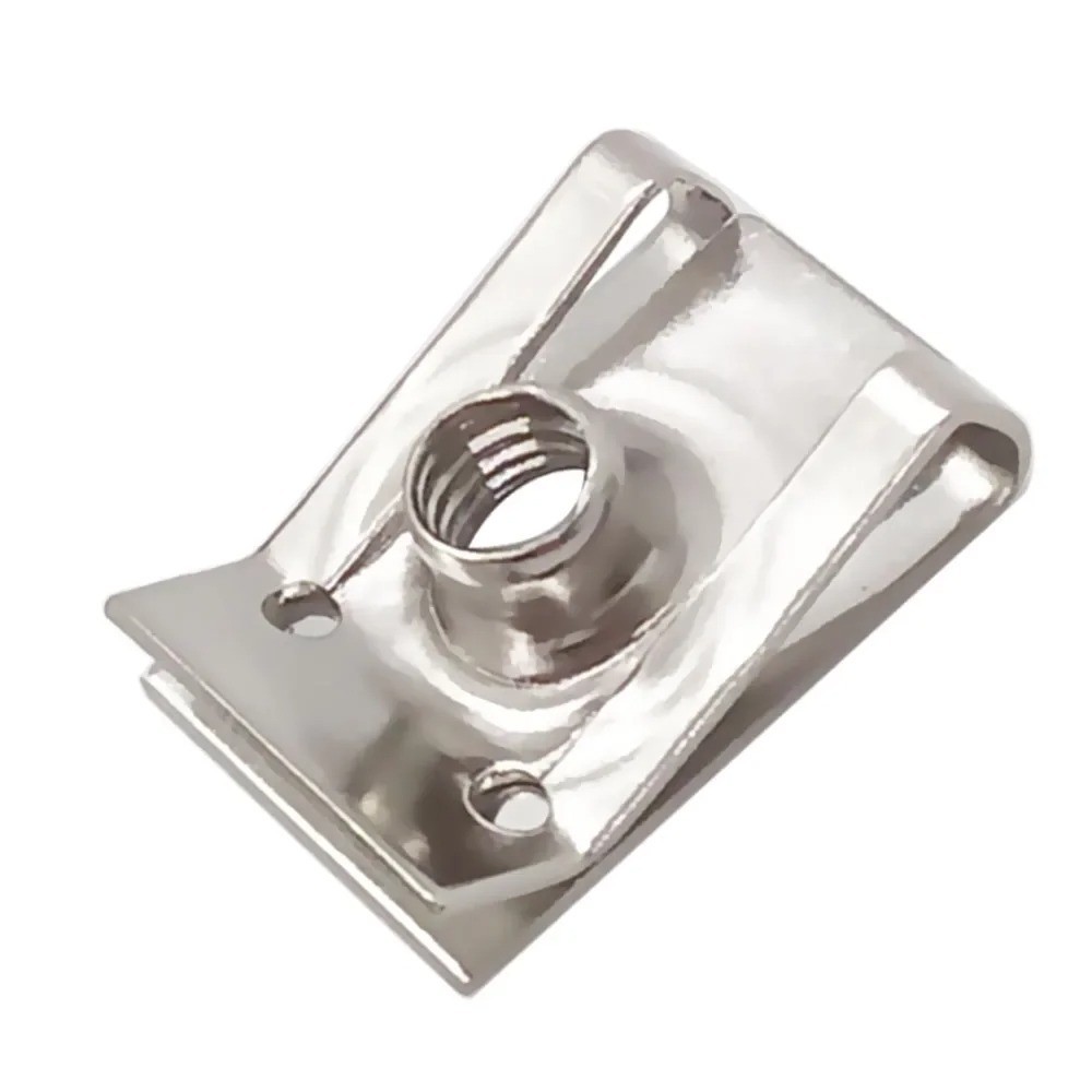 10PCS Stainless Steel U Clips Spring Nuts M4 M5 M6 M8 Car Panel Fasteners