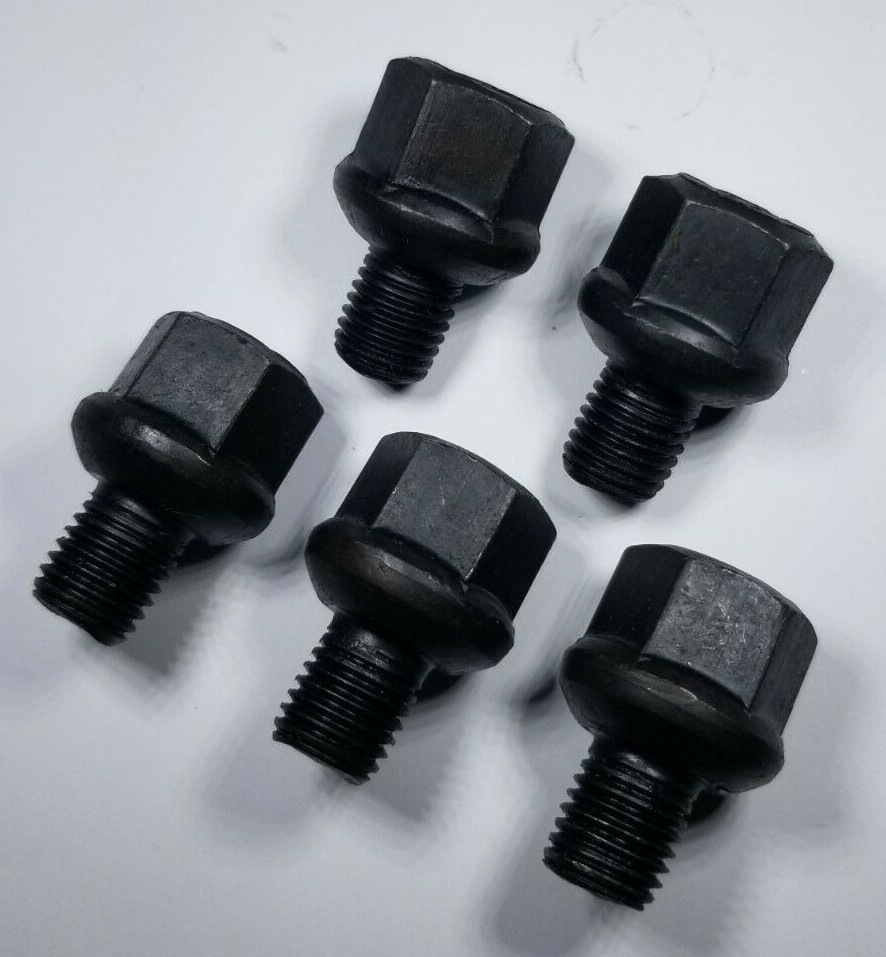 14MM X 1.5 LUG BOLTS SET 5 VOLKSWAGEN T1 BUG BEETLE 1968-1979 (T2 BUS 1950-1970)