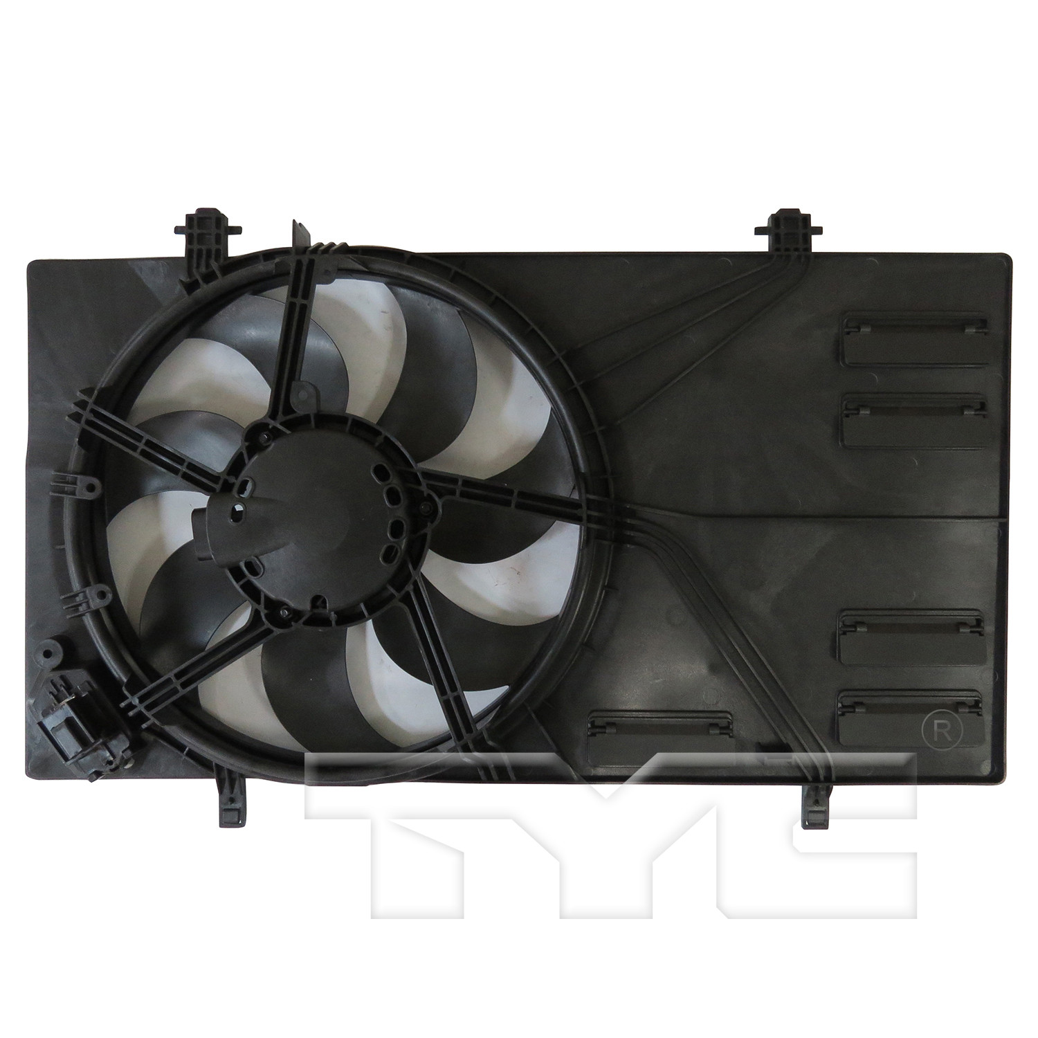 TYC 624720 Dual Rad& Cond Fan Assy for Ford EcoSport 2.0L 2018-2021 Models