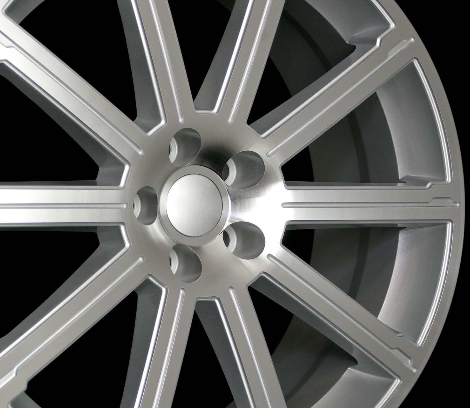 22 Inch 5×120 Wheels Rims Set of 4 22×10 Replacement Fits Range Rover Land Rover