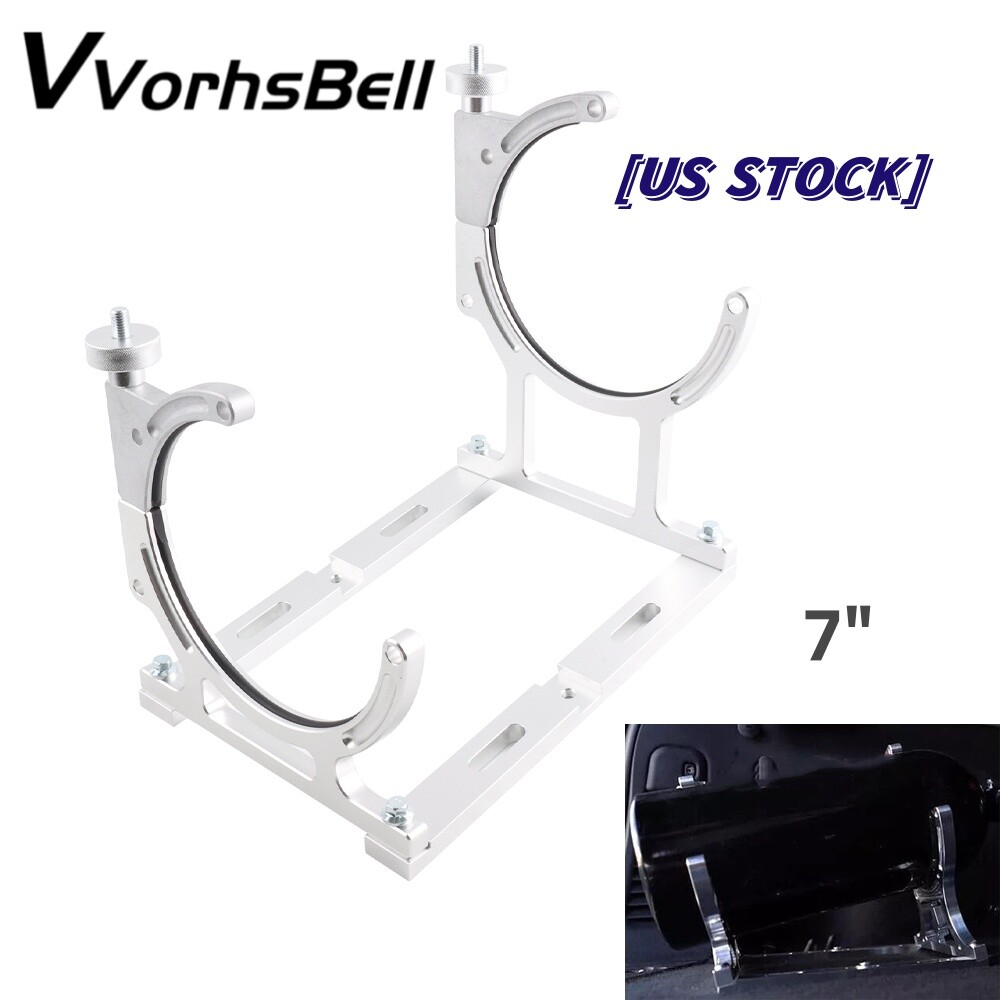 7″ Nitrous Oxide Nos Billet Aluminum Single Bottle Holder Bracket for 10-15 lb