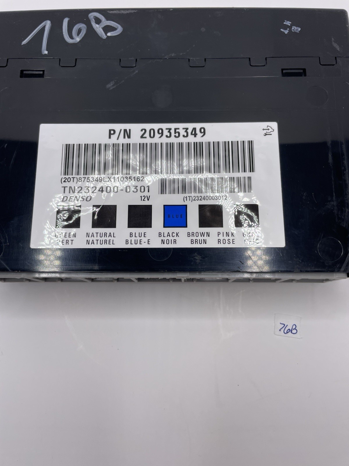 2008-2012 BUICK Enclave Body Control Module BCU BCM 20935349 OEM#76B