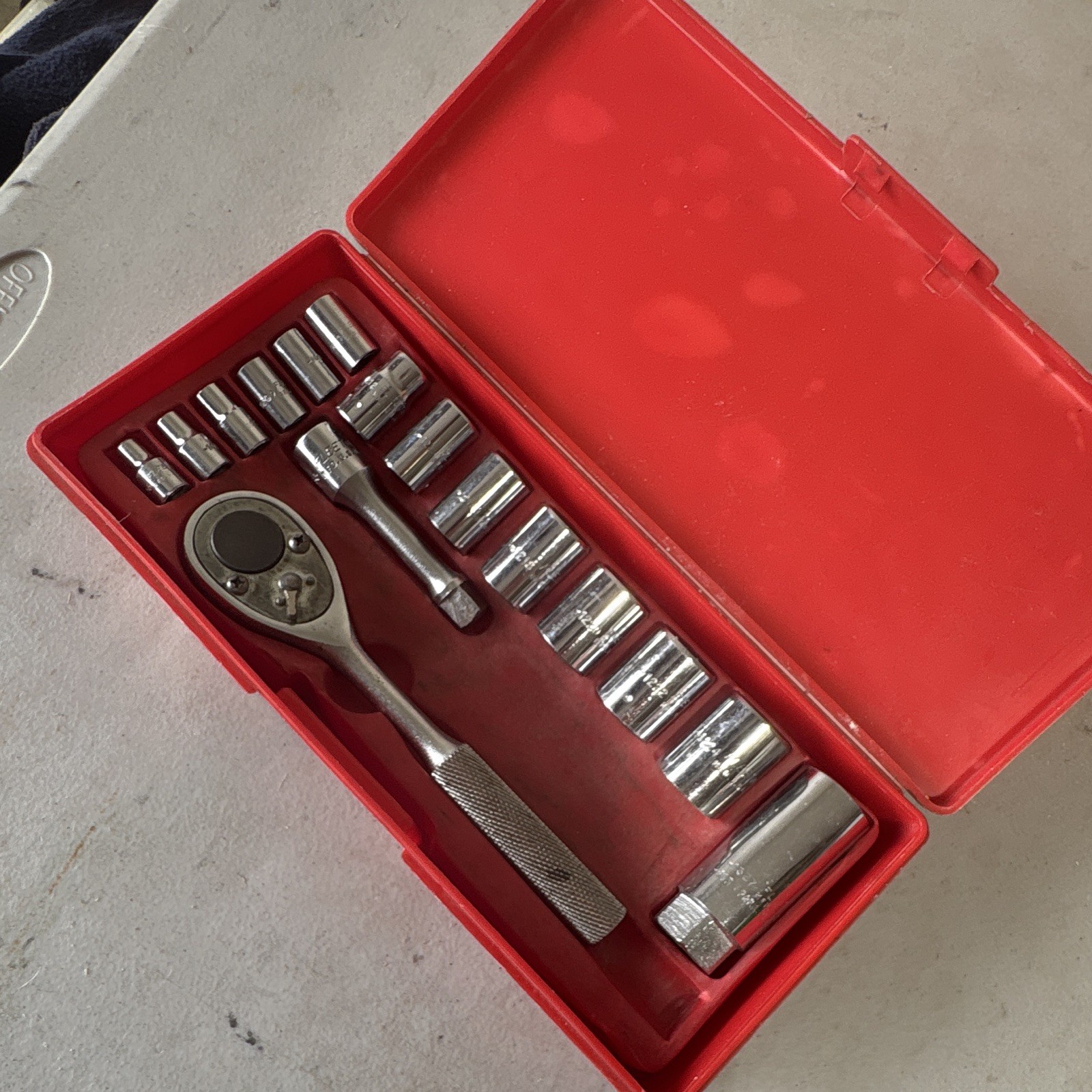 Fleet by Proto 3/8th Inch Socket Set 3/16TH-13/16TH SAE Made In USA