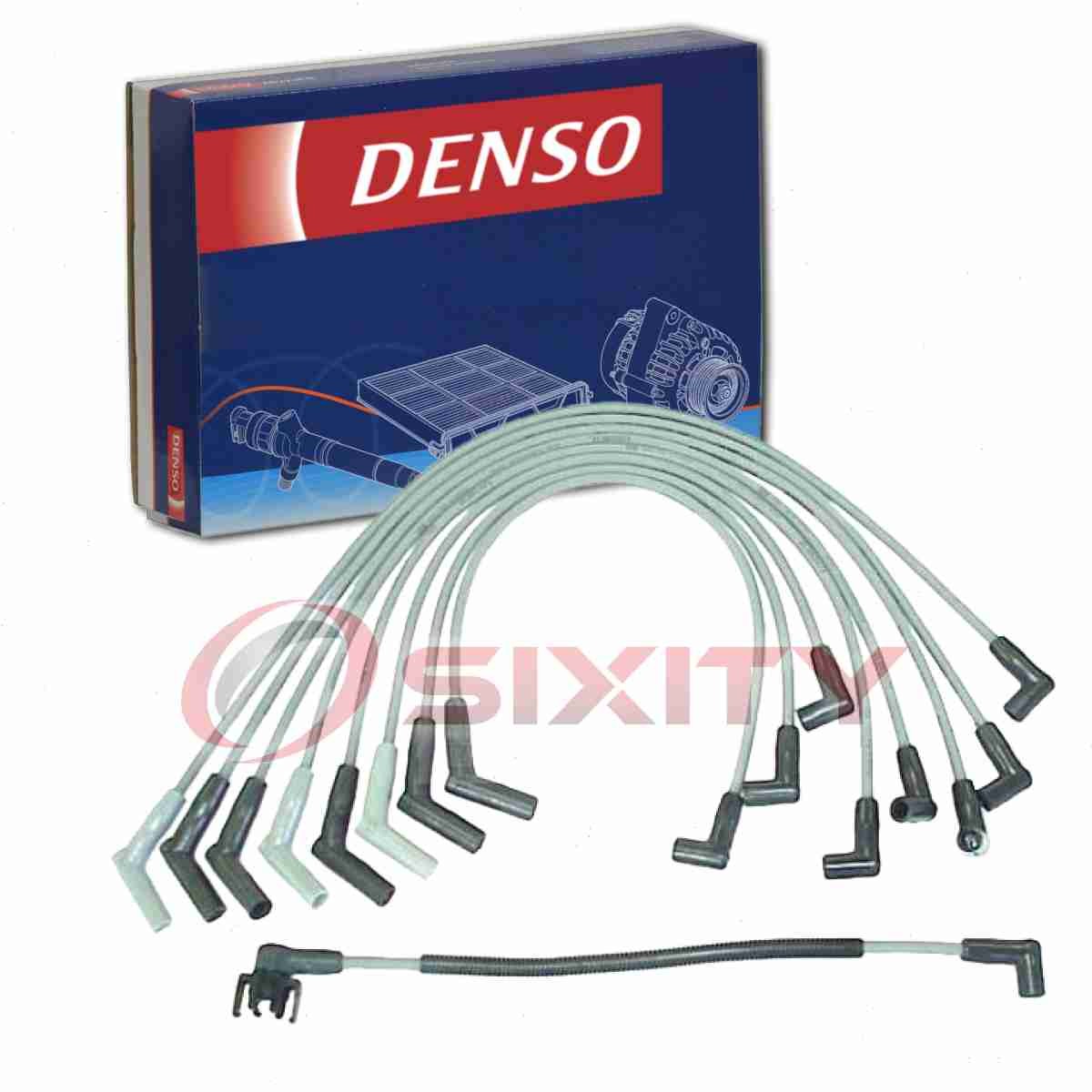 DENSO 671-8089 Spark Plug Wire Set for QW829 CH8843 96891 700939 700774 kh