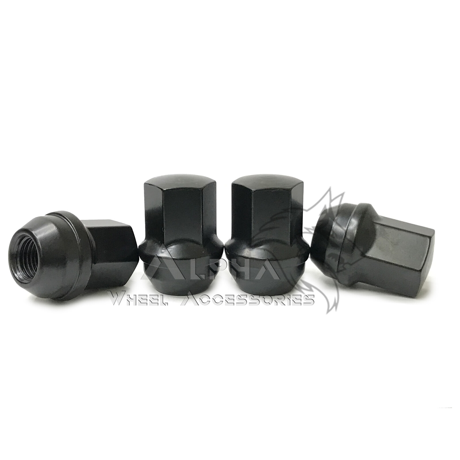 20 Black OEM Factory Style Lug Nuts M14x1.5 Fits 2011 & Newer Dodge Durango