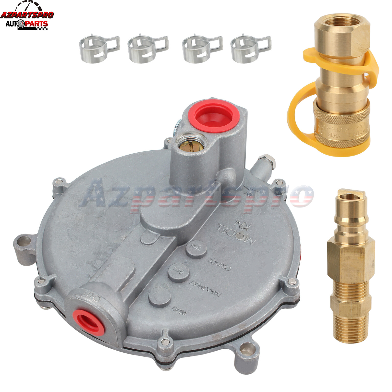 KN 039-122 Low Pressure Regulator Propane Natural Gas LP Garretson Impco Style
