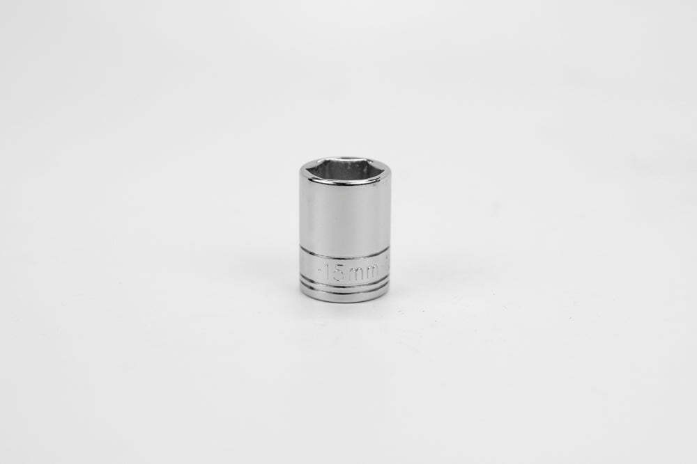 SK Tools 3/8-Inch Drive – 15Mm – Standard 6-Point Chrome Socket 315