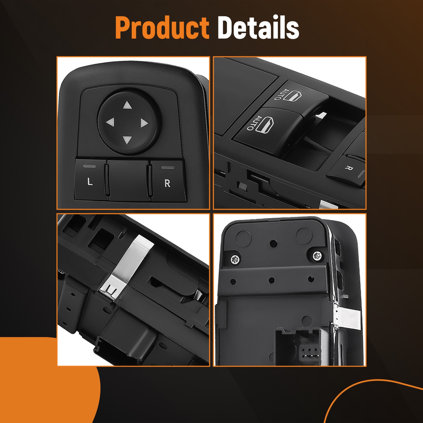 Power Window Door Lock Switch For Dodge Ram 1500 2500 3500 2013-19 68148893AB