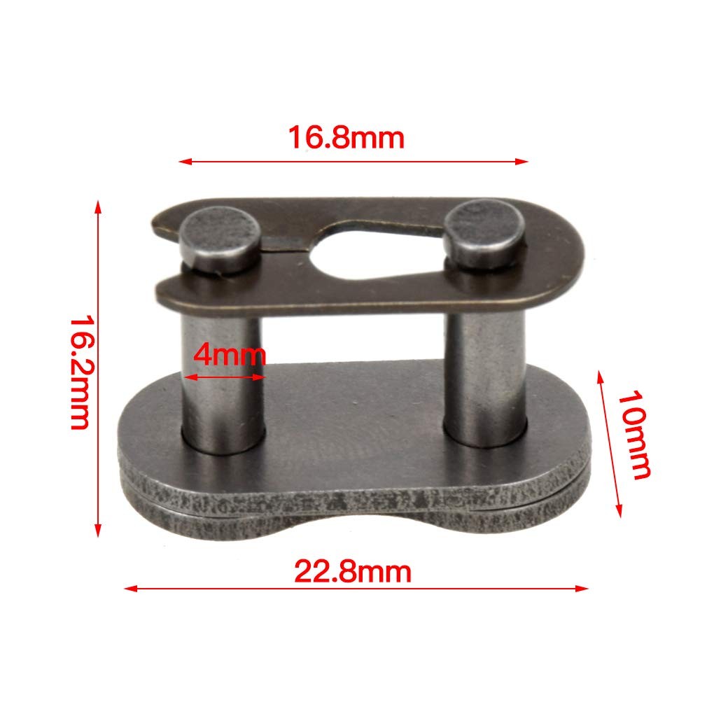 HIAORS 420 Chain Master Links Roller Connector for 90cc 110cc 125cc 150cc…