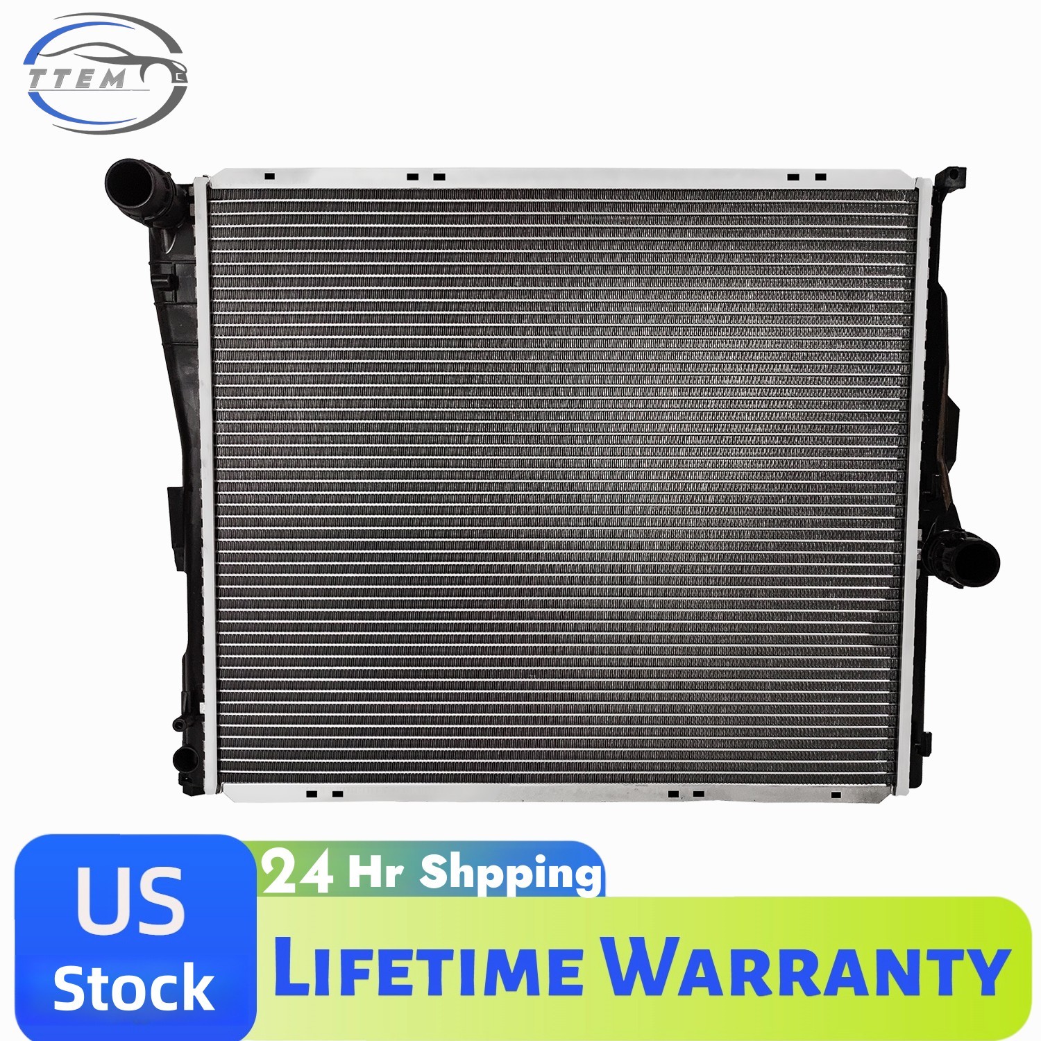 CU2771 Radiator For 2004 2005 2006 BMW X3 2.5L 3.0L L6 BM3010143 Aluminum