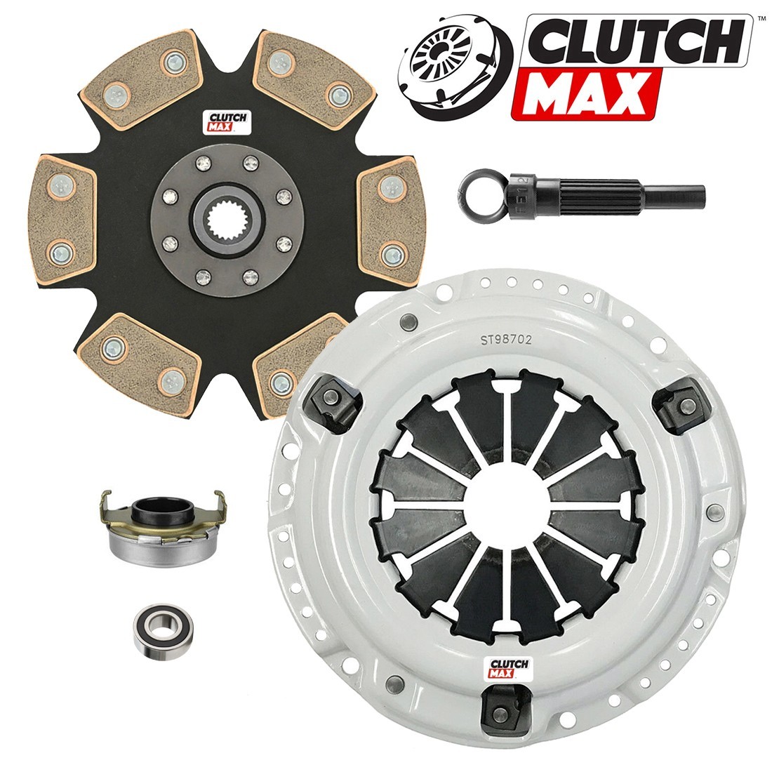 CM STAGE 4 CLUTCH & CHROMOLY FLYWHEEL KIT CIVIC D16Z6 D16Y7 D16Y8 D17A1 D17A2