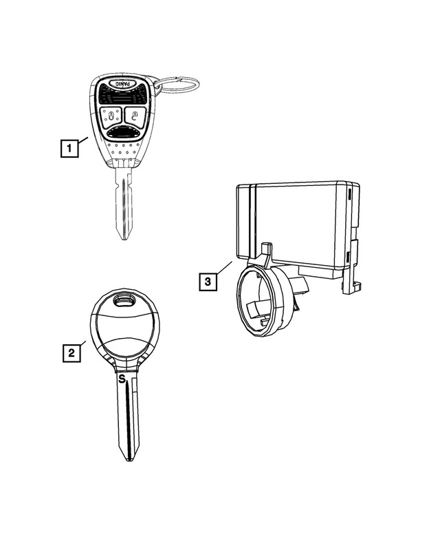 Genuine Mopar Tire Pressure Monitoring System Receiver 5026225AT