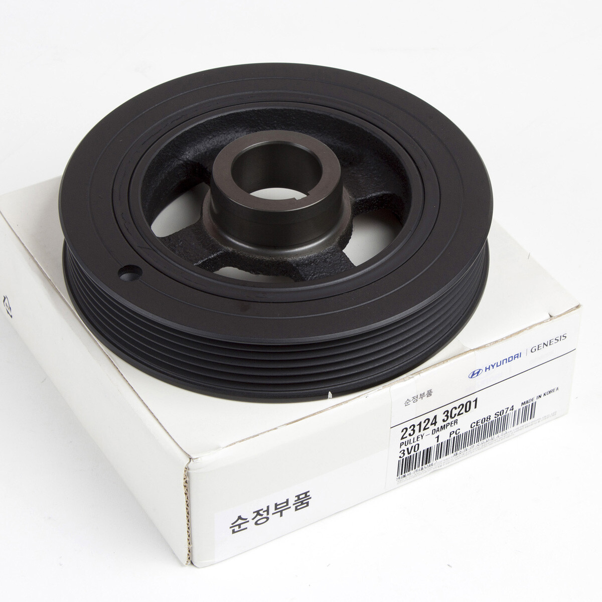 Genuine Crankshaft Pulley 23124-3C201 FOR 10-15 Hyundai Kia SEE COMPATIBILITY