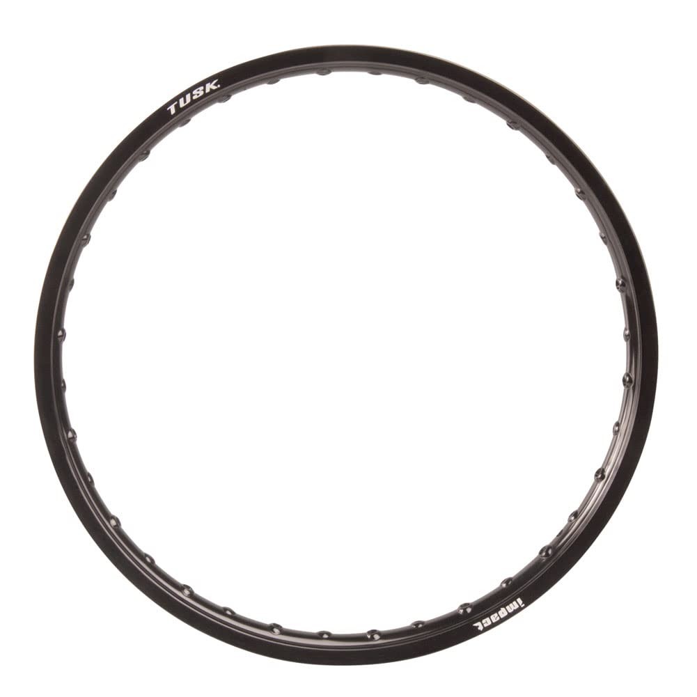 Tusk 1487500001 Impact Front Rim and Spoke Kit 21 x 1.60 Black