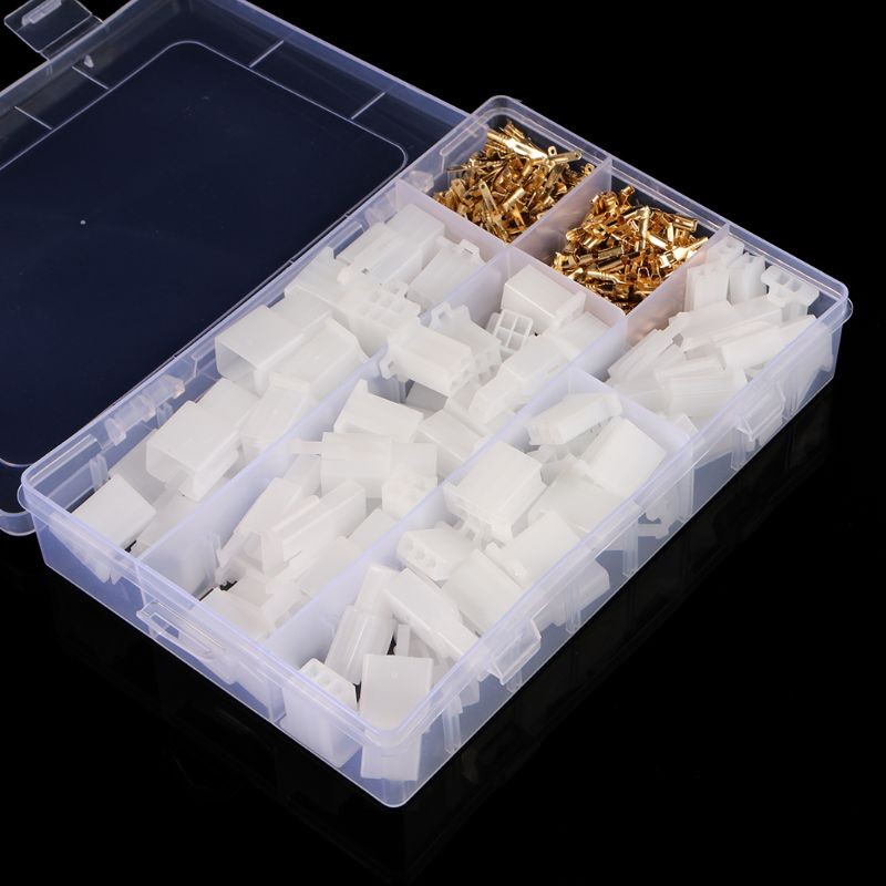380PCS Automotive Electrical Wire Connectors Kit Male Female Spade Terminal Set