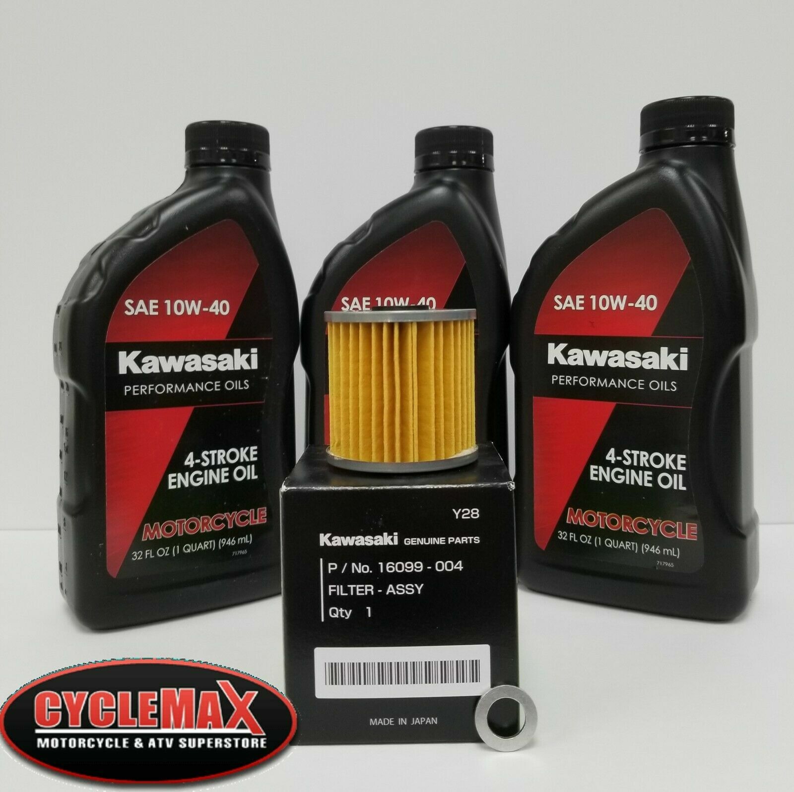 2009 – 2022 Kawasaki KLR650 Factory Oil Change Kit