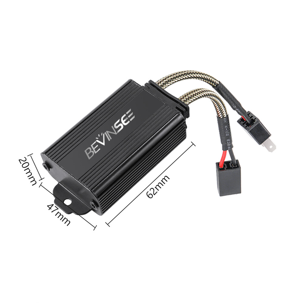 H7 LED Headlight Bulb Canbus Resistor Anti Flicker Canceller Decoder Fit For BMW