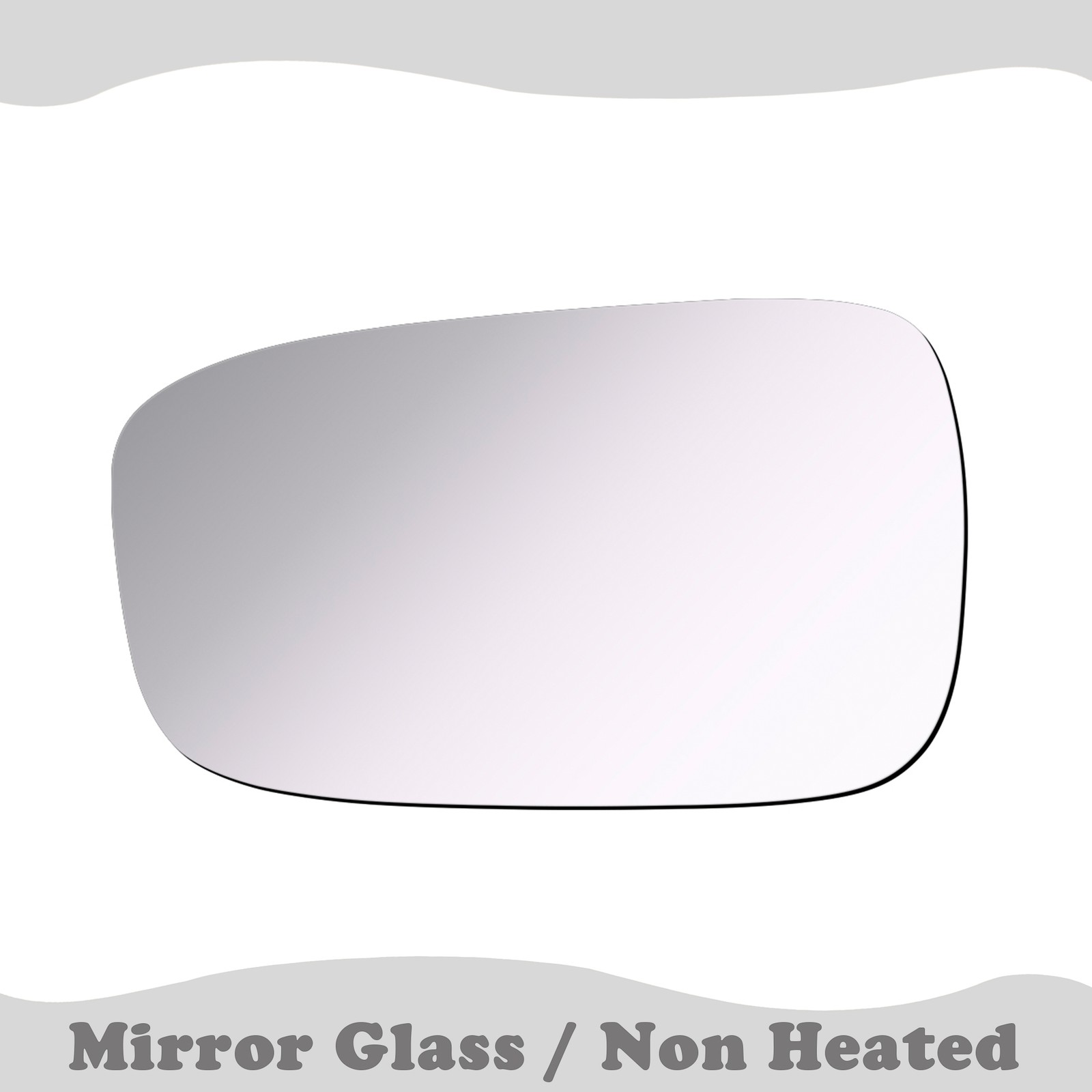 Japan Built Mirror Glass Fits 2004-2007 Honda Accord Driver Left Side Flat 2958