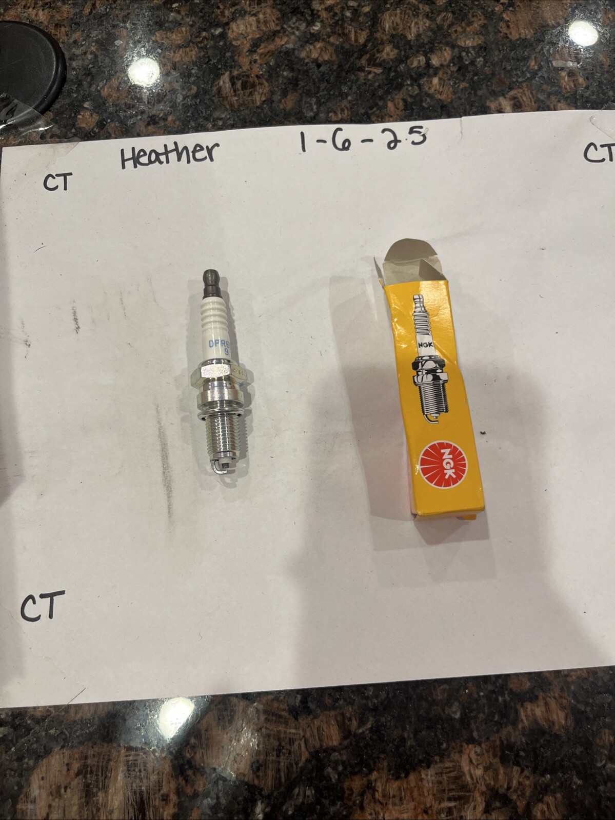 NGK Spark Plug #3108 DPR6EB-9 3108
