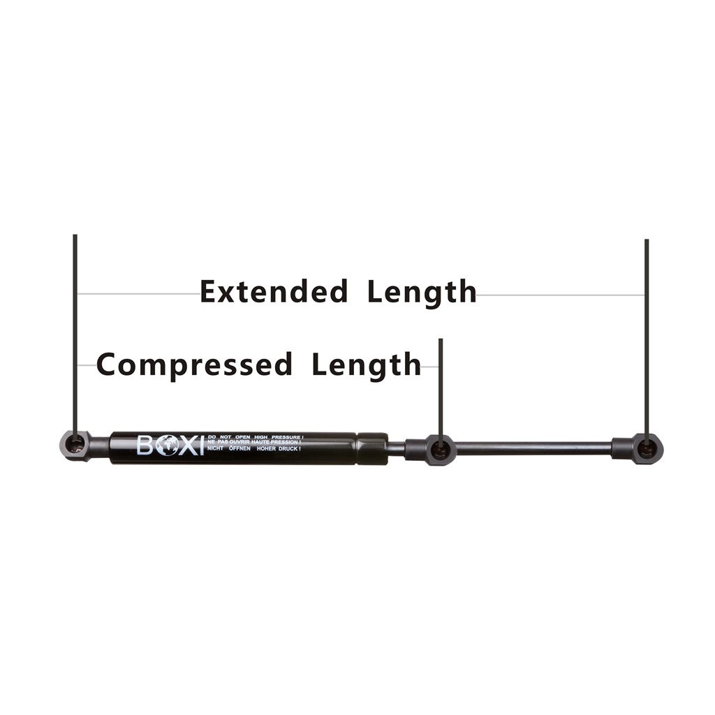 Lift Support Strut Shock 15.00 In Extended 9.40 In 30 Lbs 10.2mm Eyelet 1 PCS