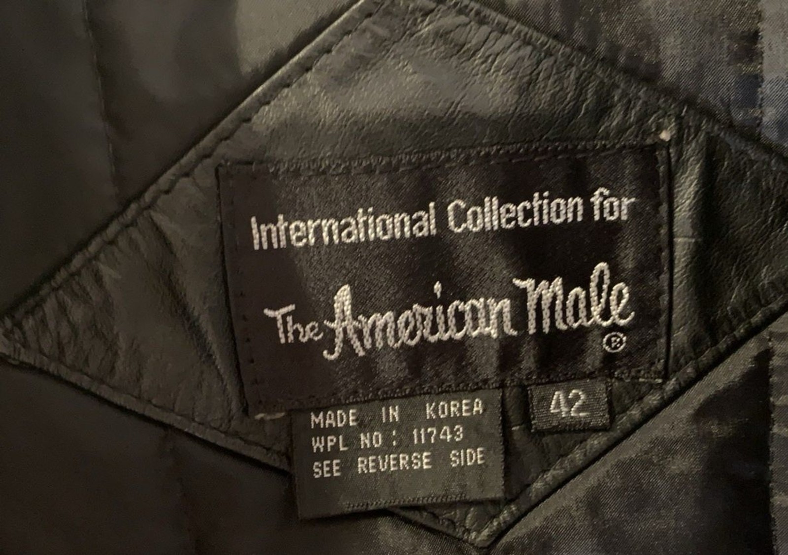 Motorcycle Jacket Insulated Studded Leather International Collection Sz42 Vtg
